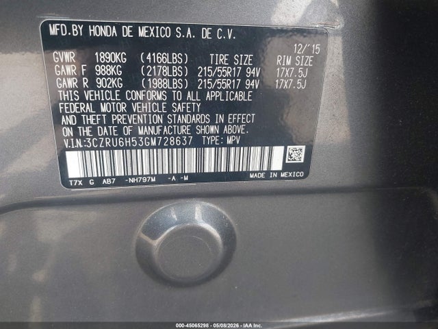 Honda HR-V Ex