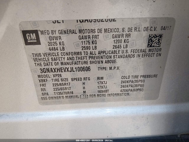 Chevrolet Equinox Ls