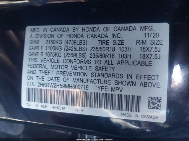 Honda CR-V Awd Ex