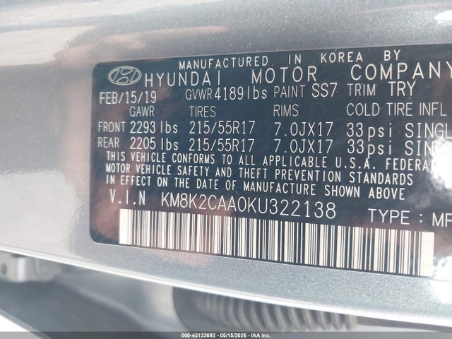 Hyundai KONA Sel