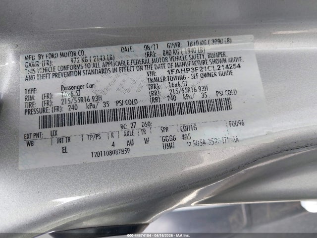 Ford Focus Se