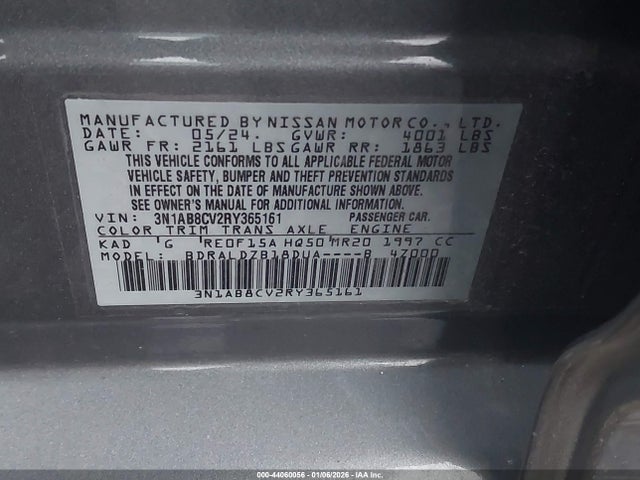 Nissan Sentra Sv Xtronic Cvt
