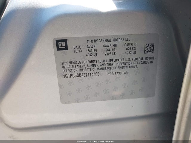 Chevrolet Cruze 1lt Auto