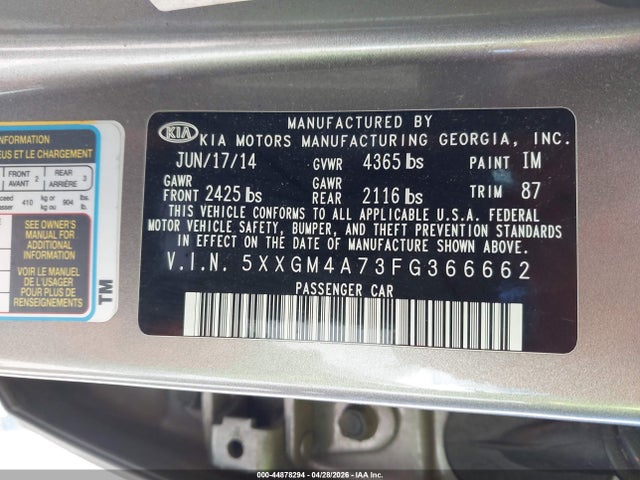 Kia Optima Lx