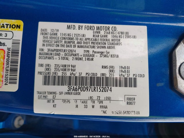 Ford Fusion Titanium