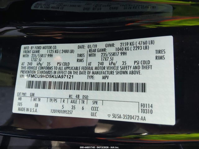Ford Escape Sel