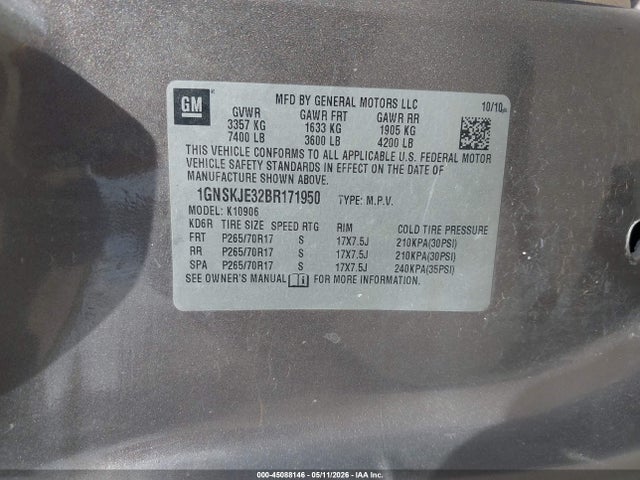 Chevrolet Suburban 1500 Lt1