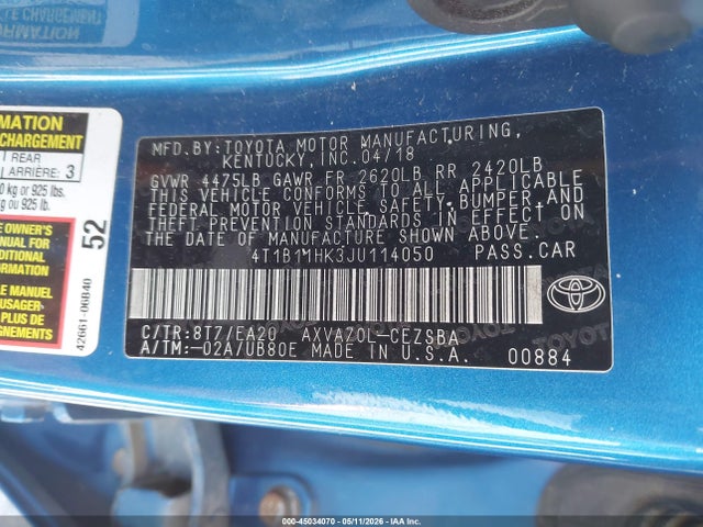 Toyota Camry Se