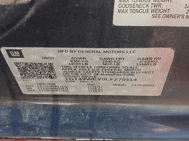 General Motors Sierra 3500HD 4wd  Long Bed Denali