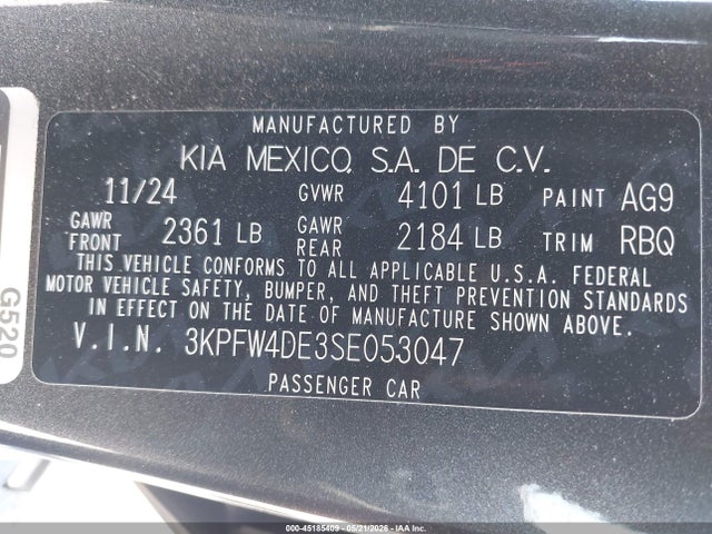 Kia K4 Gt-line