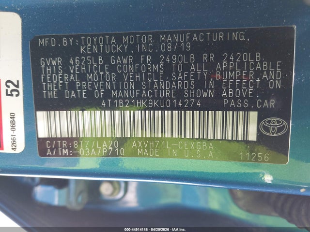 Toyota Camry Xle