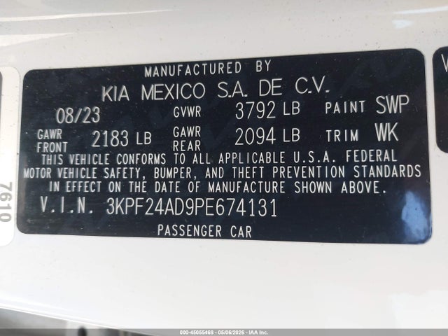 Kia Forte Lxs