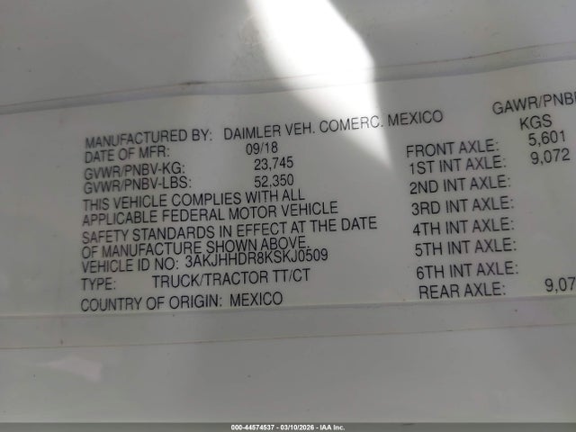 Freightliner New Cascadia 126