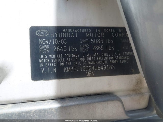 Hyundai SANTA FE Gls