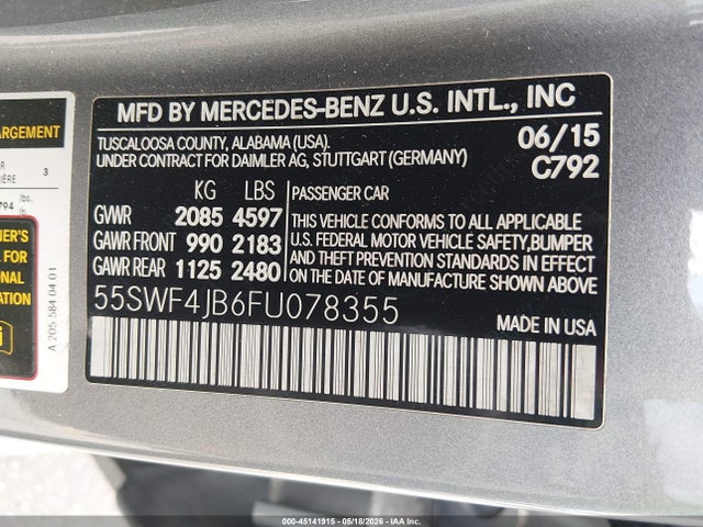 Mercedes-Benz C-Class Luxury