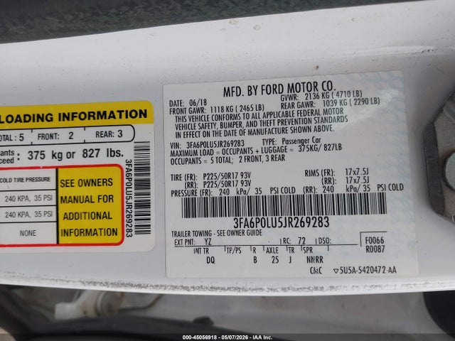 Ford Fusion Se