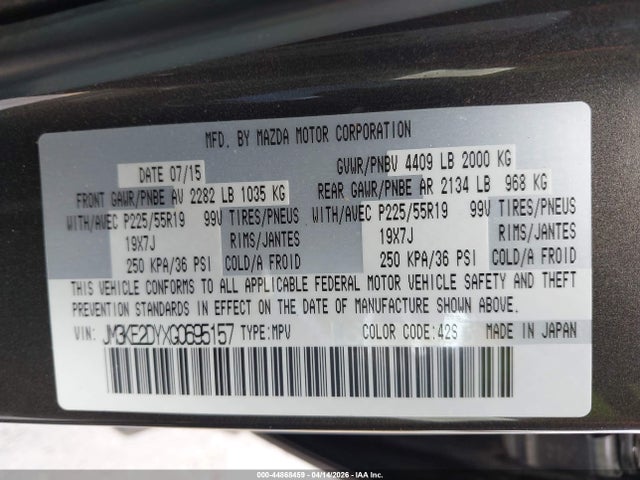 Mazda Cx Grand Touring
