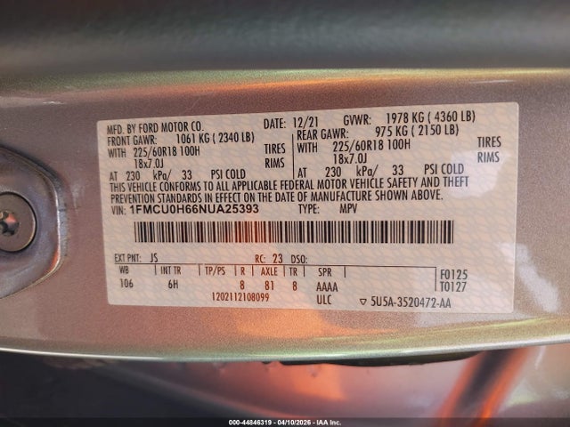 Ford Escape Sel