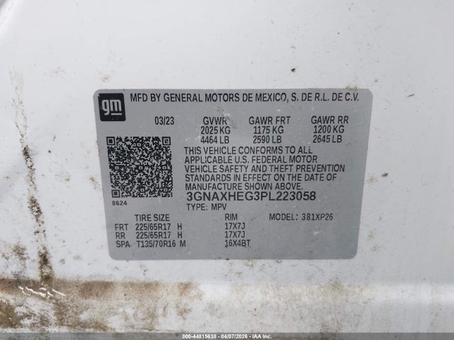 Chevrolet Equinox Fwd Ls