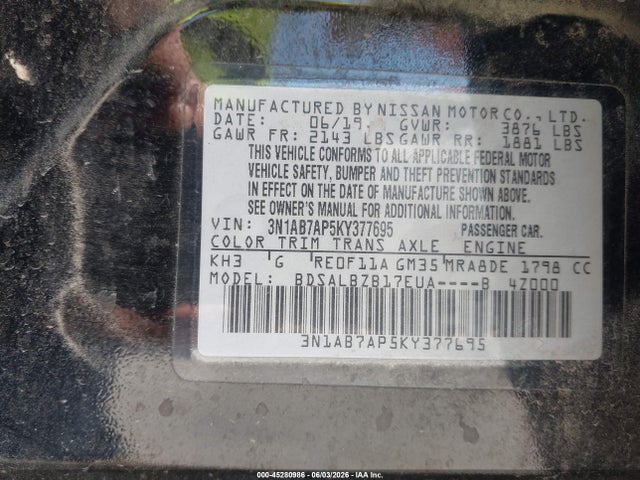 Nissan Sentra S
