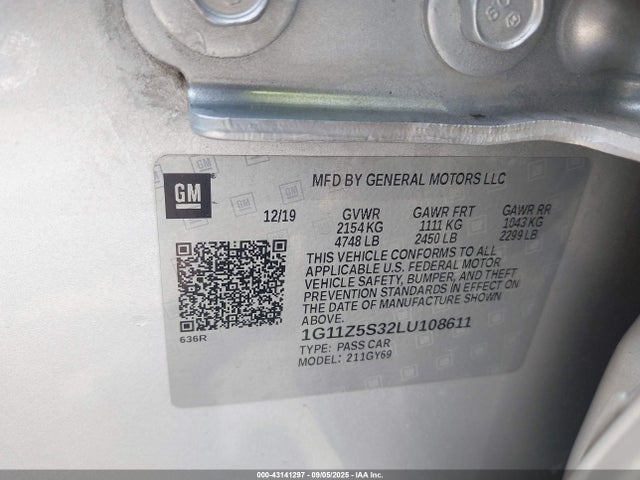 Chevrolet Impala Fwd Lt