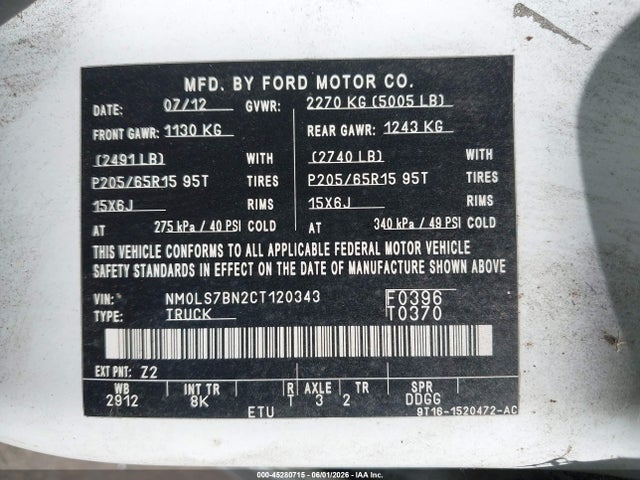 Ford Transit Xlt