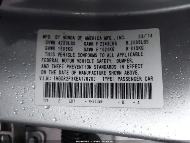 Honda Accord Lx