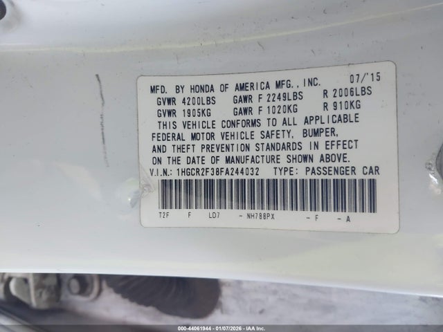 Honda Accord Lx