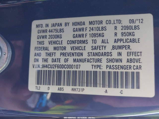 Acura TSX 2.4