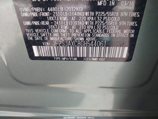 Subaru Forester 2.5i Touring
