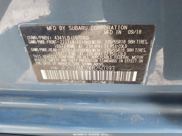 Subaru Crosstrek 2.0i Limited