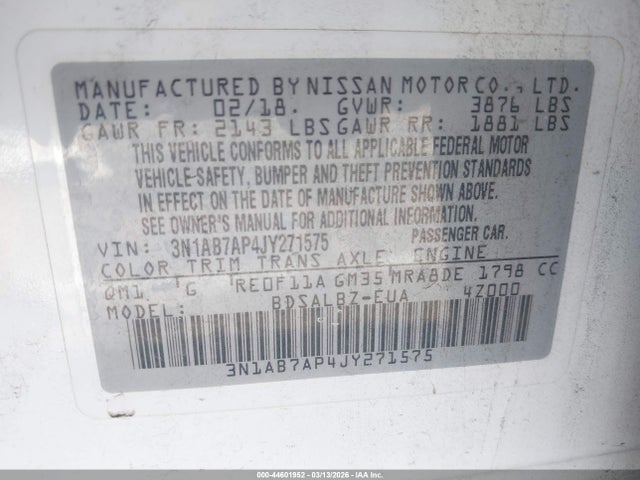 Nissan Sentra S