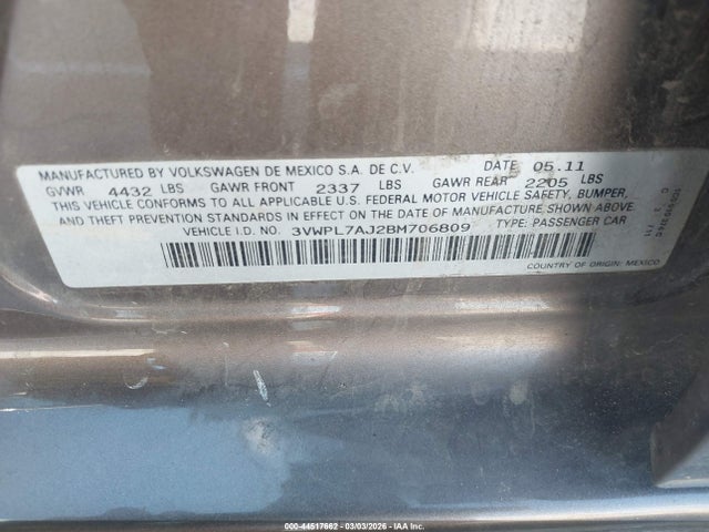 Volkswagen Jetta 2.0l Tdi