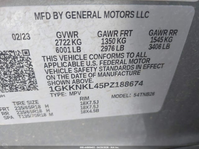 GMC Acadia Fwd Sle