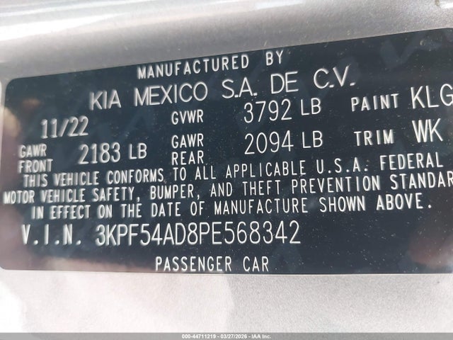 Kia Forte Gt-line