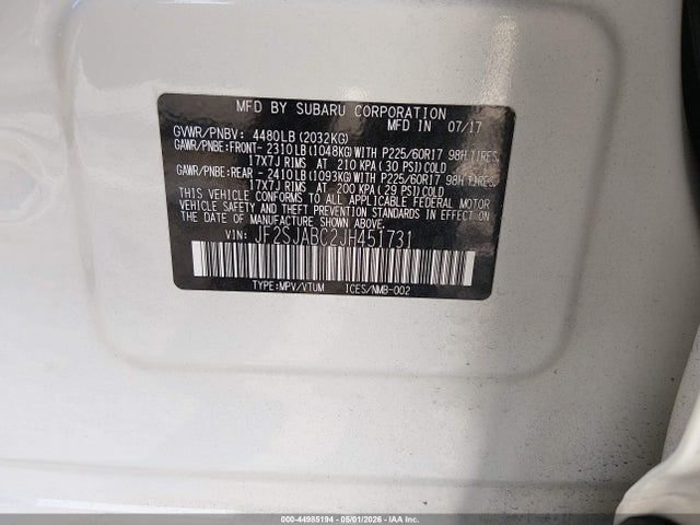 Subaru Forester 2.5i