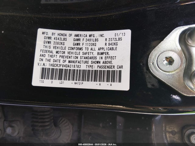 Honda Accord Ex-l V-6