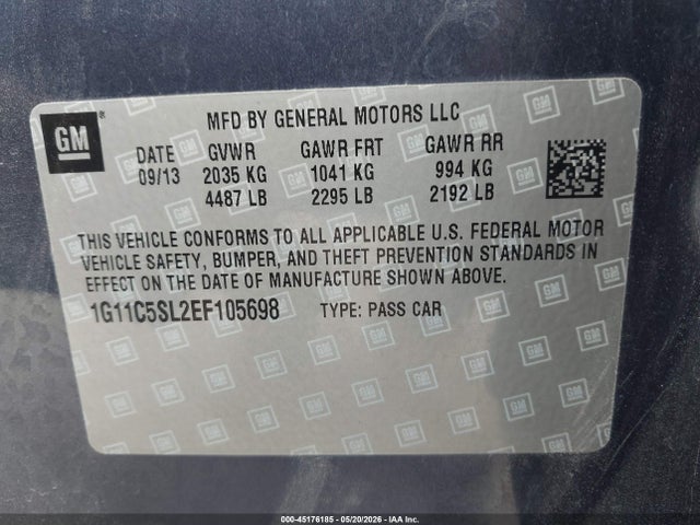 Chevrolet Malibu 1lt