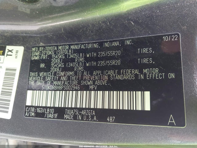 Toyota Highlander Limited
