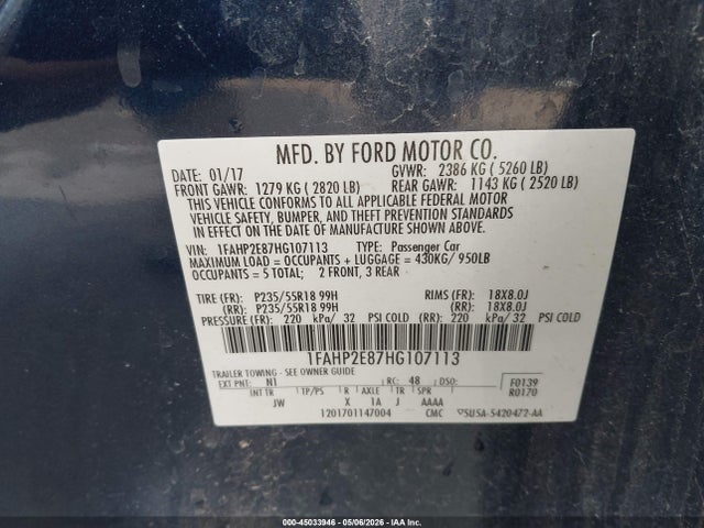 Ford Taurus Sel