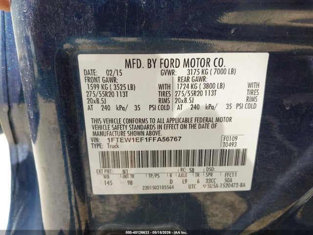 Ford F-150 Platinum