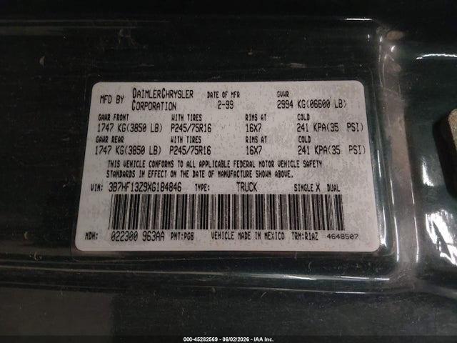 Dodge Ram 1500 St