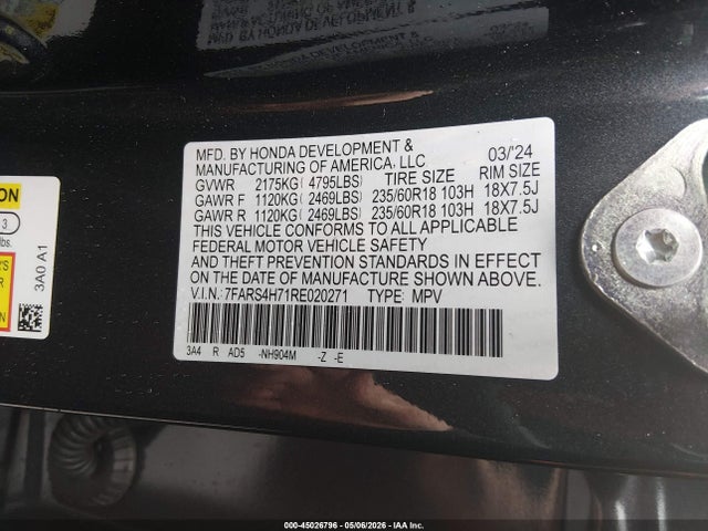 Honda CR-V Ex-l Awd