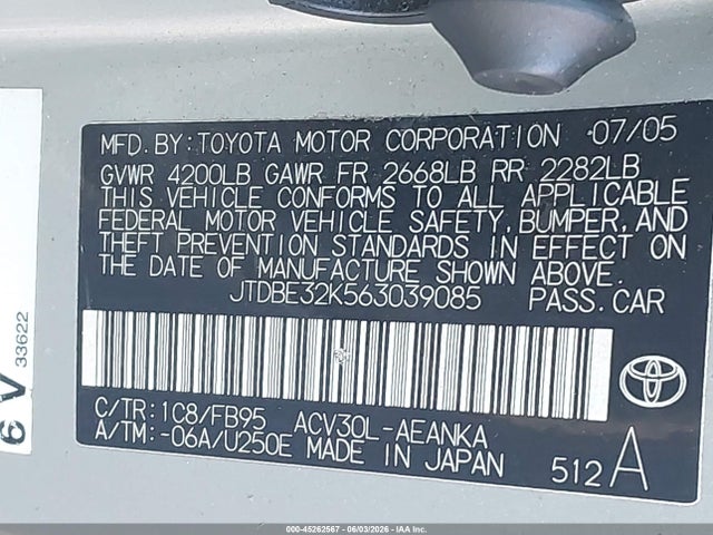 Toyota Camry Std