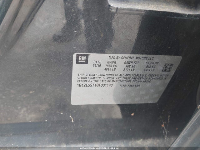 Chevrolet Malibu 1lt