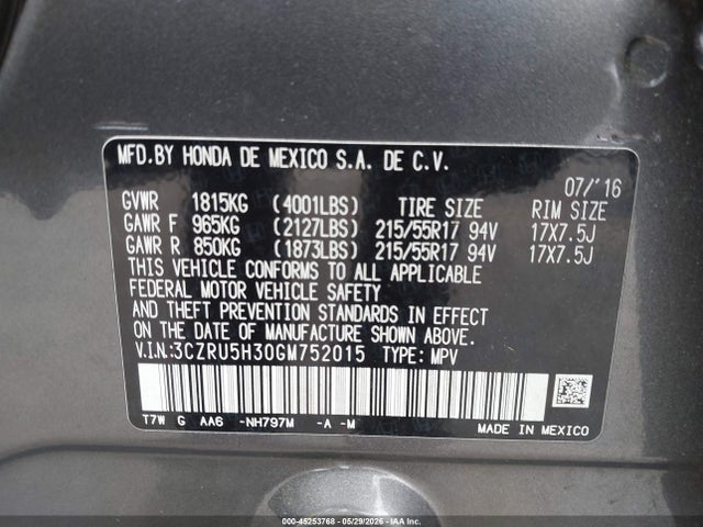 Honda HR-V Lx