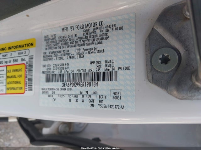 Ford Fusion Titanium