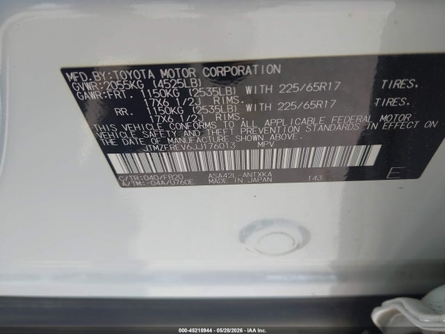 Toyota RAV4 Le