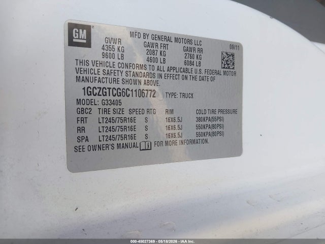 Chevrolet Express Work Van