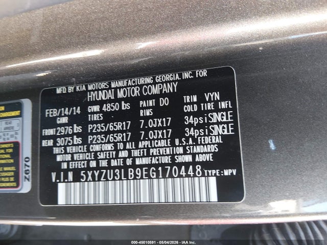 Hyundai SANTA FE 2.4l